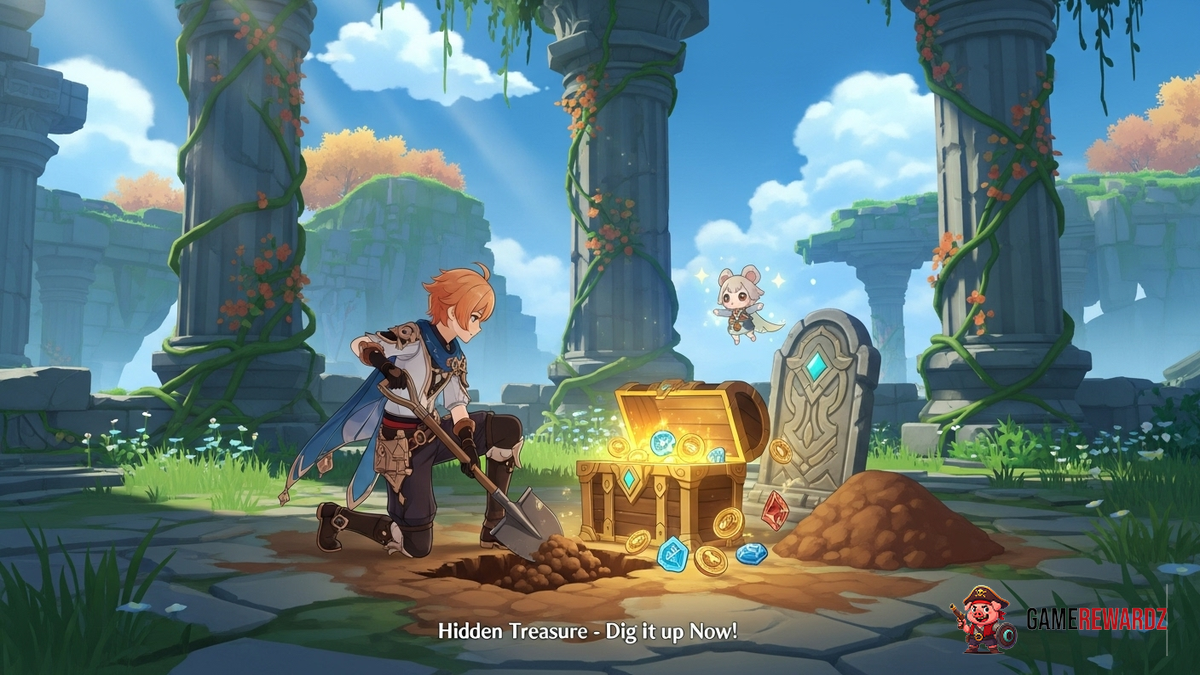 Genshin Impact's Hidden Treasure - Dig it up Now!